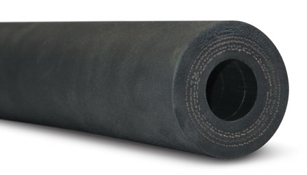 Peristaltic pump hose with precision ground cover