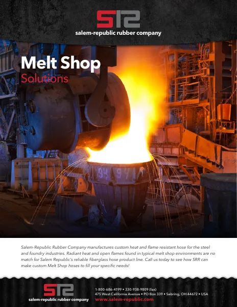 Melt Shop Solutions brochure cover