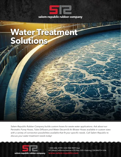 Water Treatment Solutions brochure cover